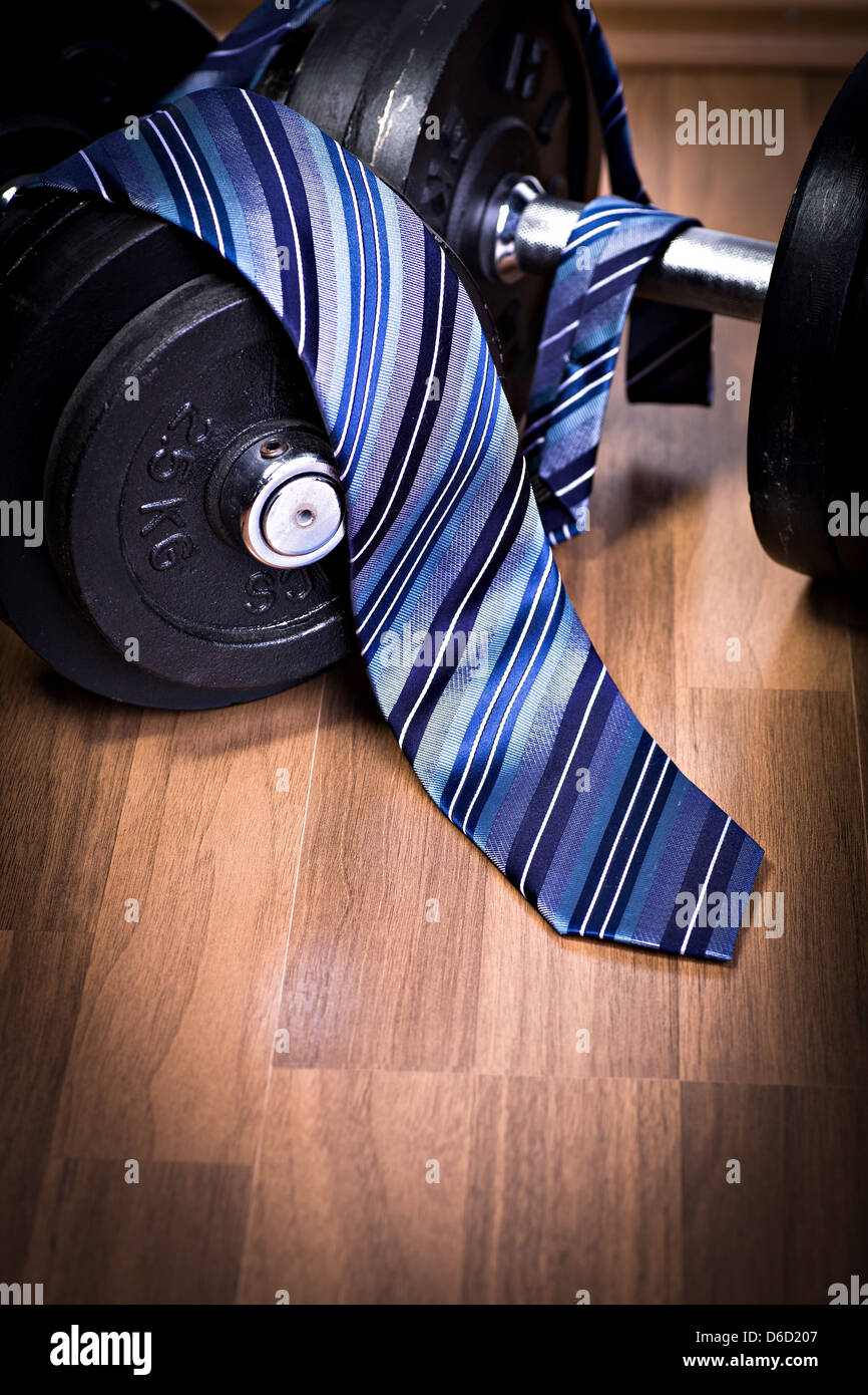 fitness and business Stock Photo