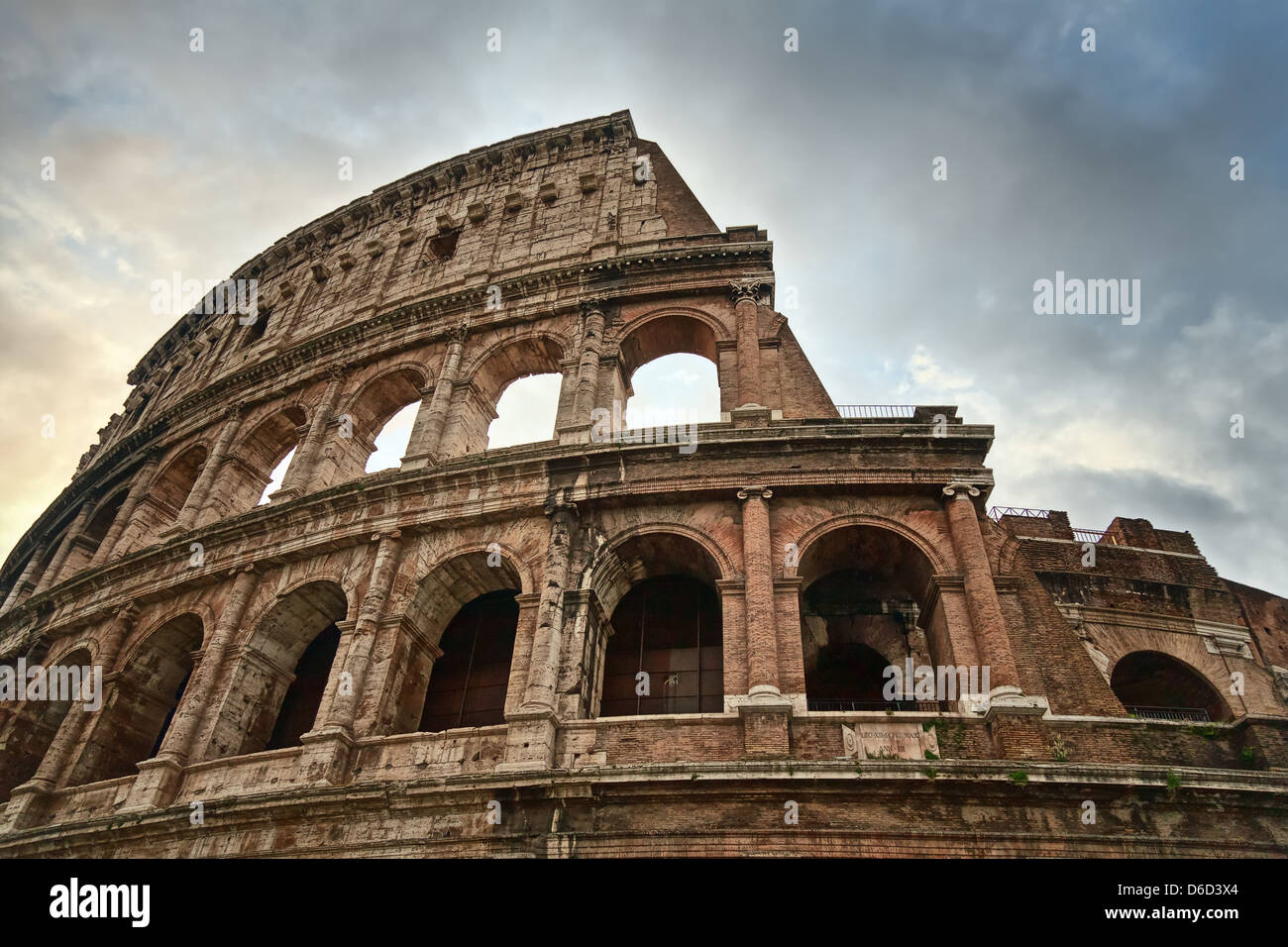 The Colosseum in Rome, Italy Stock Photo