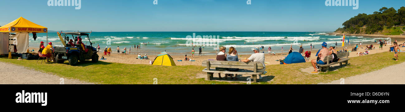 Lorne Beach, Lorne, Victoria, Australia Stock Photo