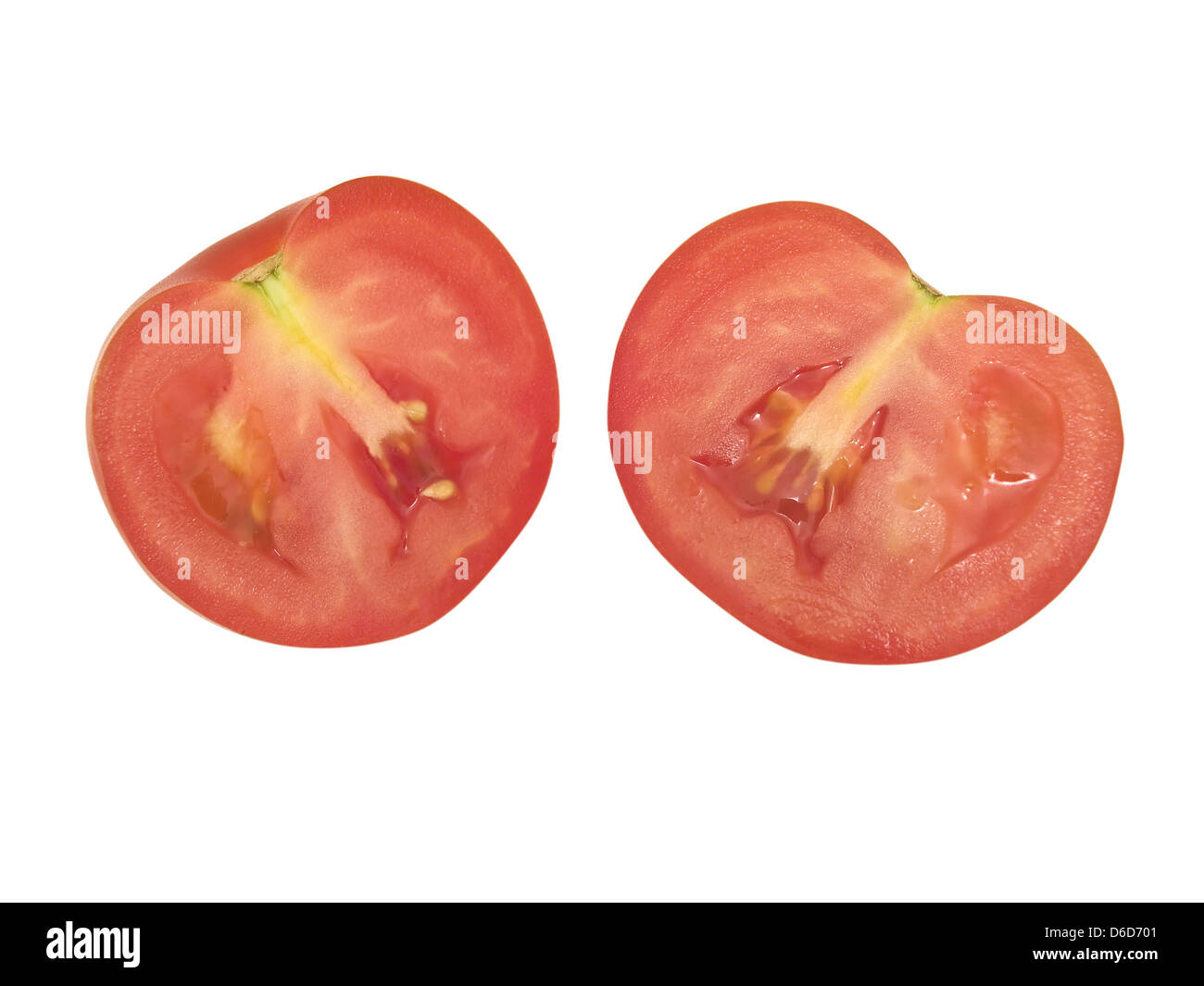 Tomato Ripped Image Isolated slashed tomato Stock Photo - Alamy