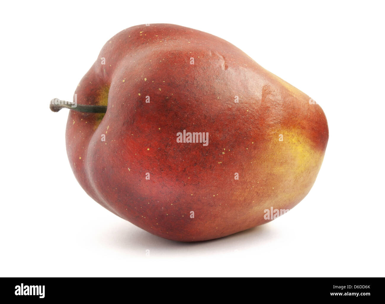 Plastic artificial apple fruit Stock Photo