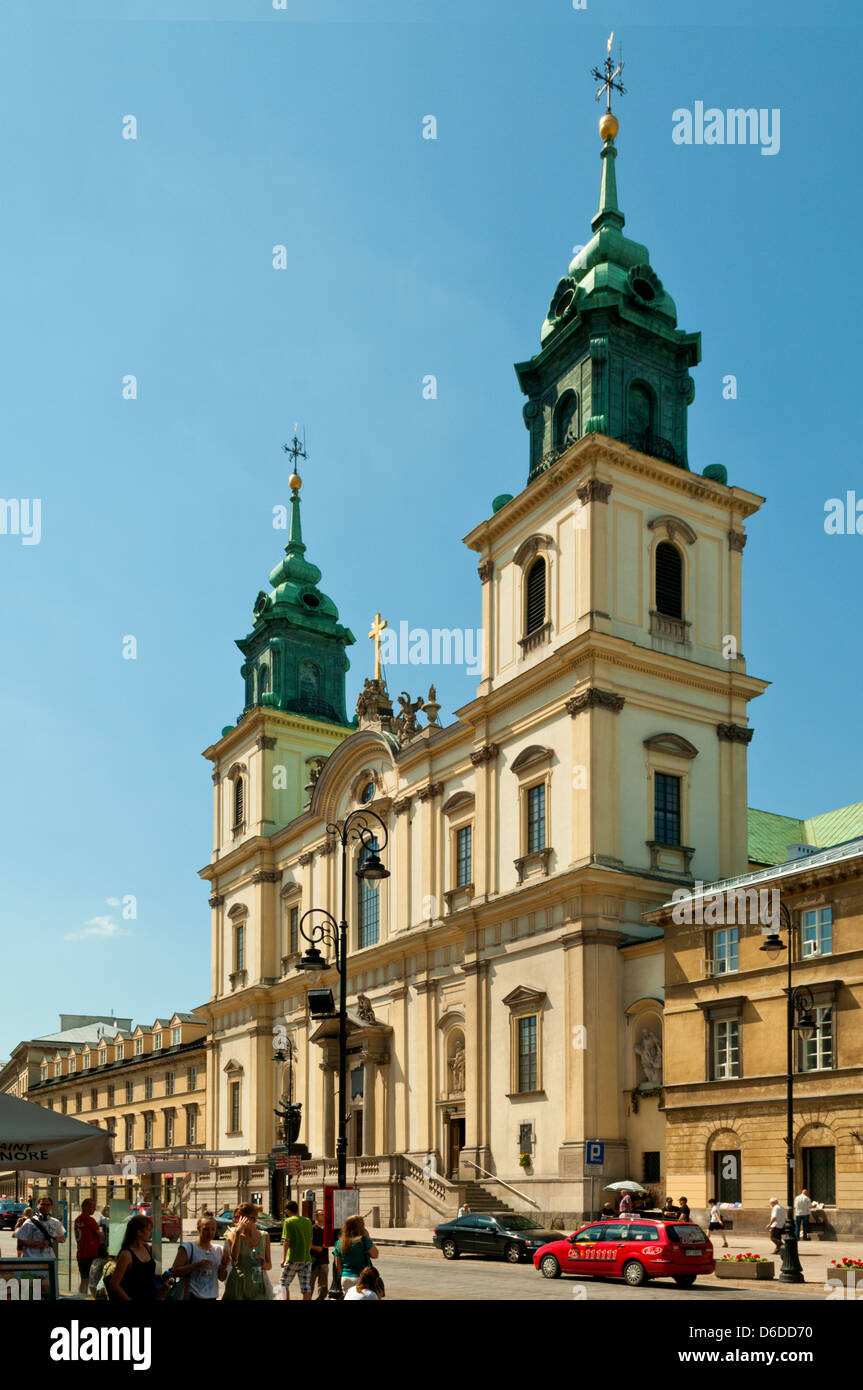 Church of the Holy Cross, Warsaw, Poland Stock Photo