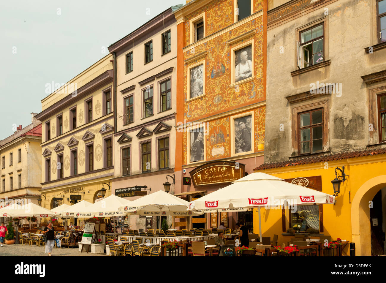 Market Square, Old Town, Lublin, Poland Stock Photo