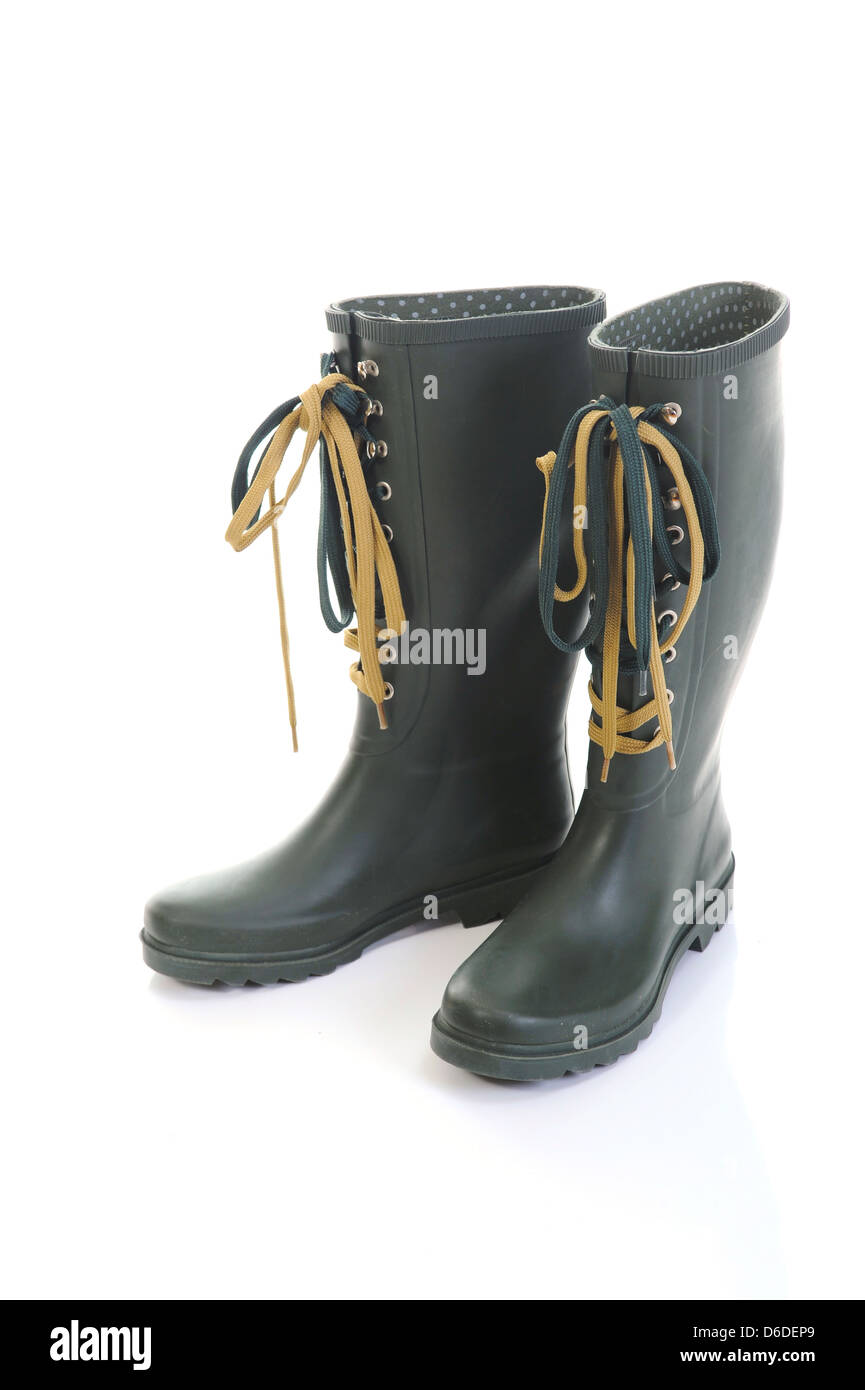 Picture of Rubber Boots Stock Photo Alamy