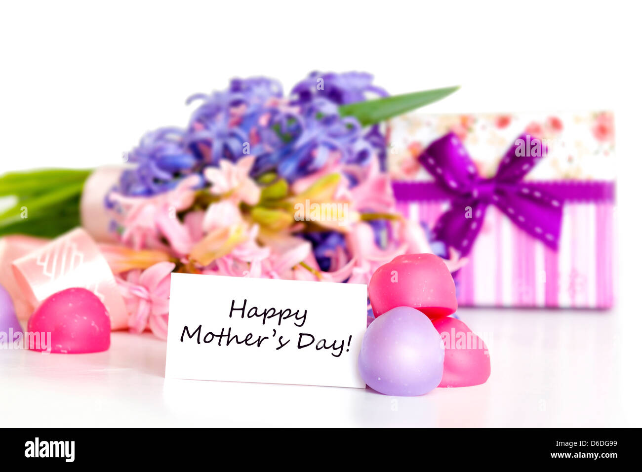 Gift for Mother's Day Stock Photo