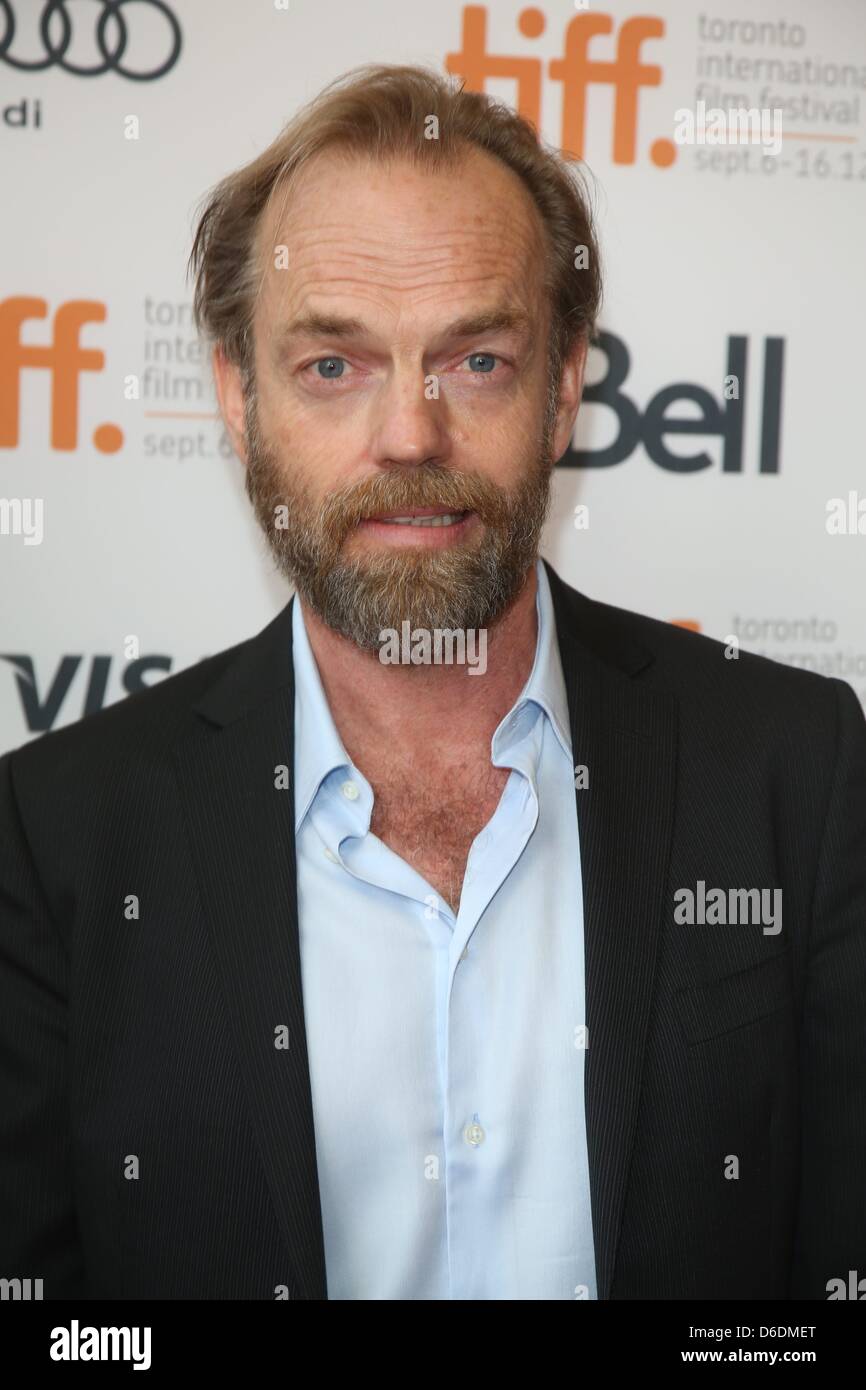 Actor Hugo Weaving, who stars in the film, arrives for the