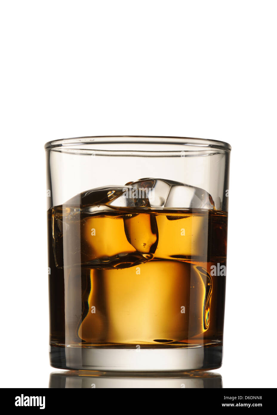 Scotch on the Rocks Stock Photo Alamy
