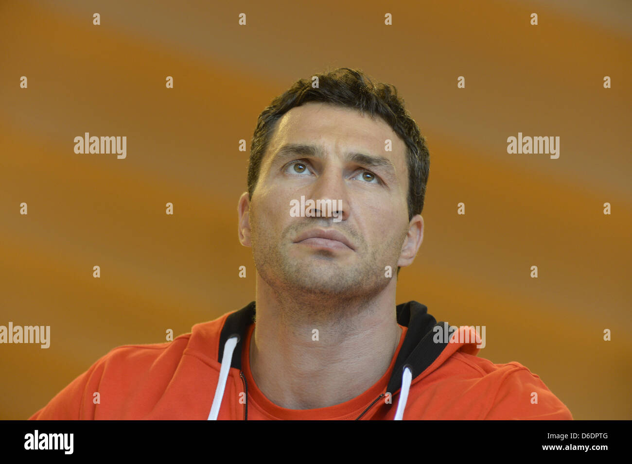 Going, Austria, 16 April 2013. Ukraine heavyweight boxer Wladimir