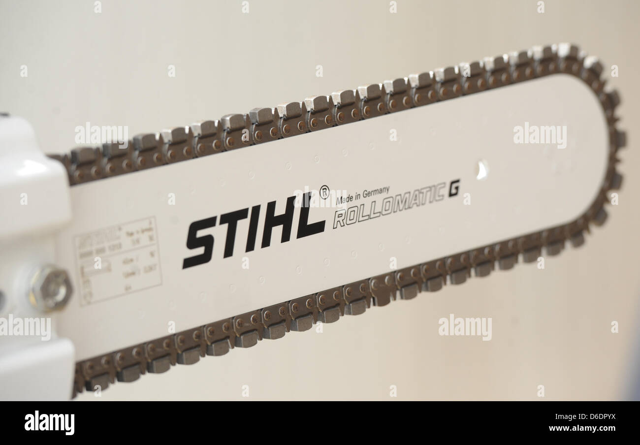 The new chainsaw STIHL GS 461 is presented at the fall press conference