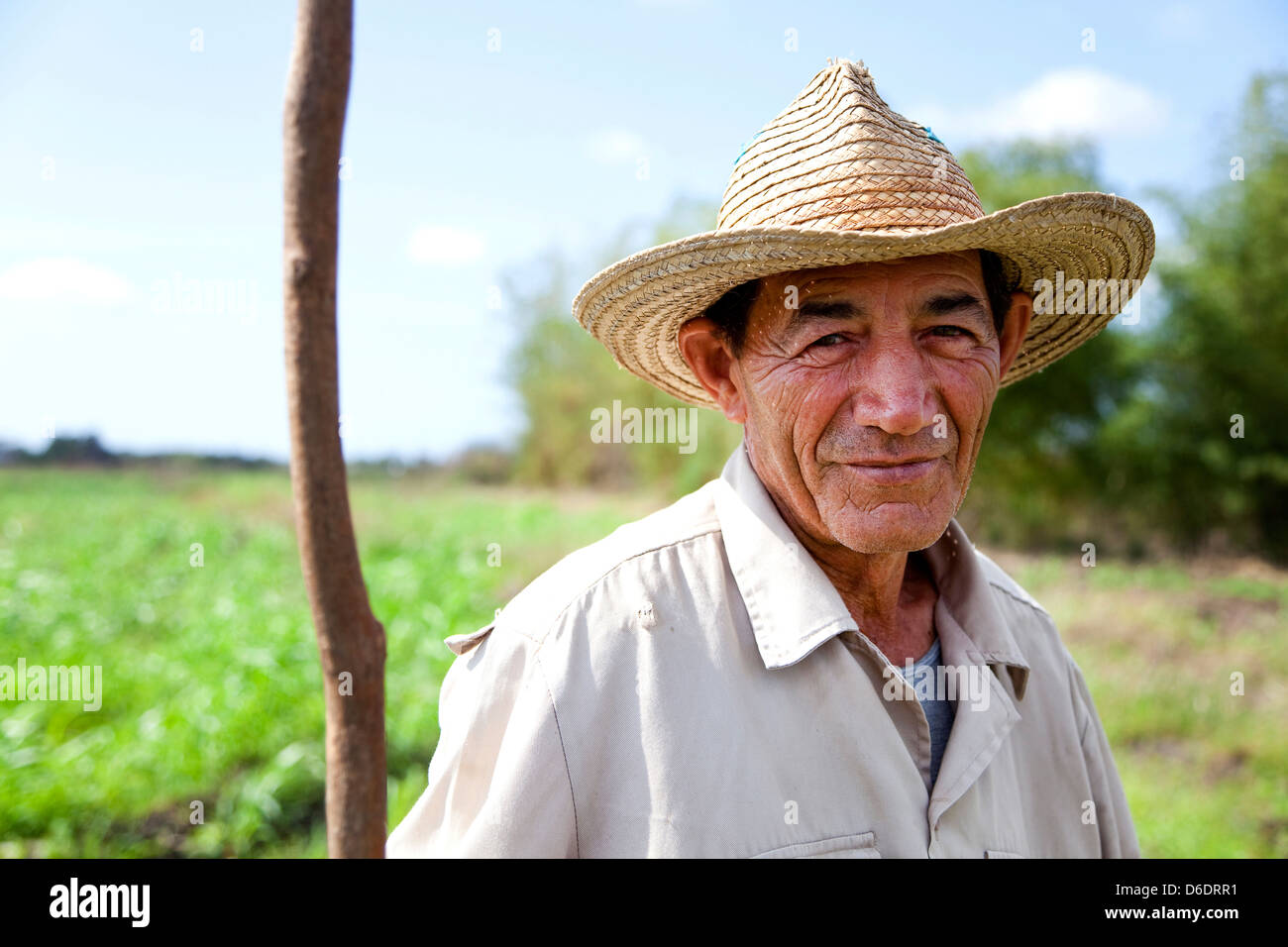 farmer with hat