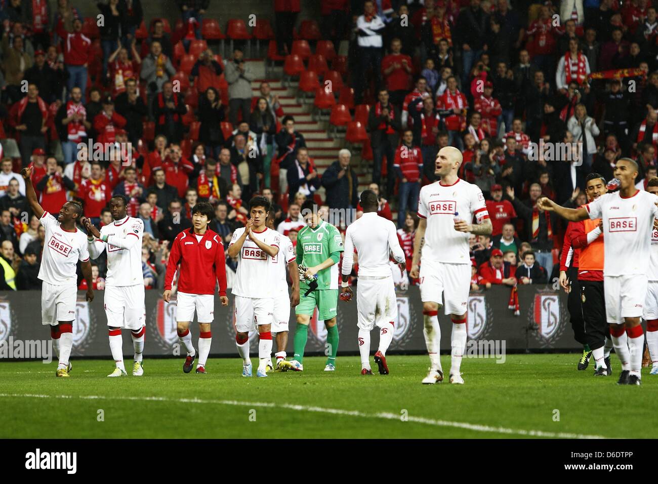 Standard Liege team group, APRIL 16, 2013 Football / Soccer