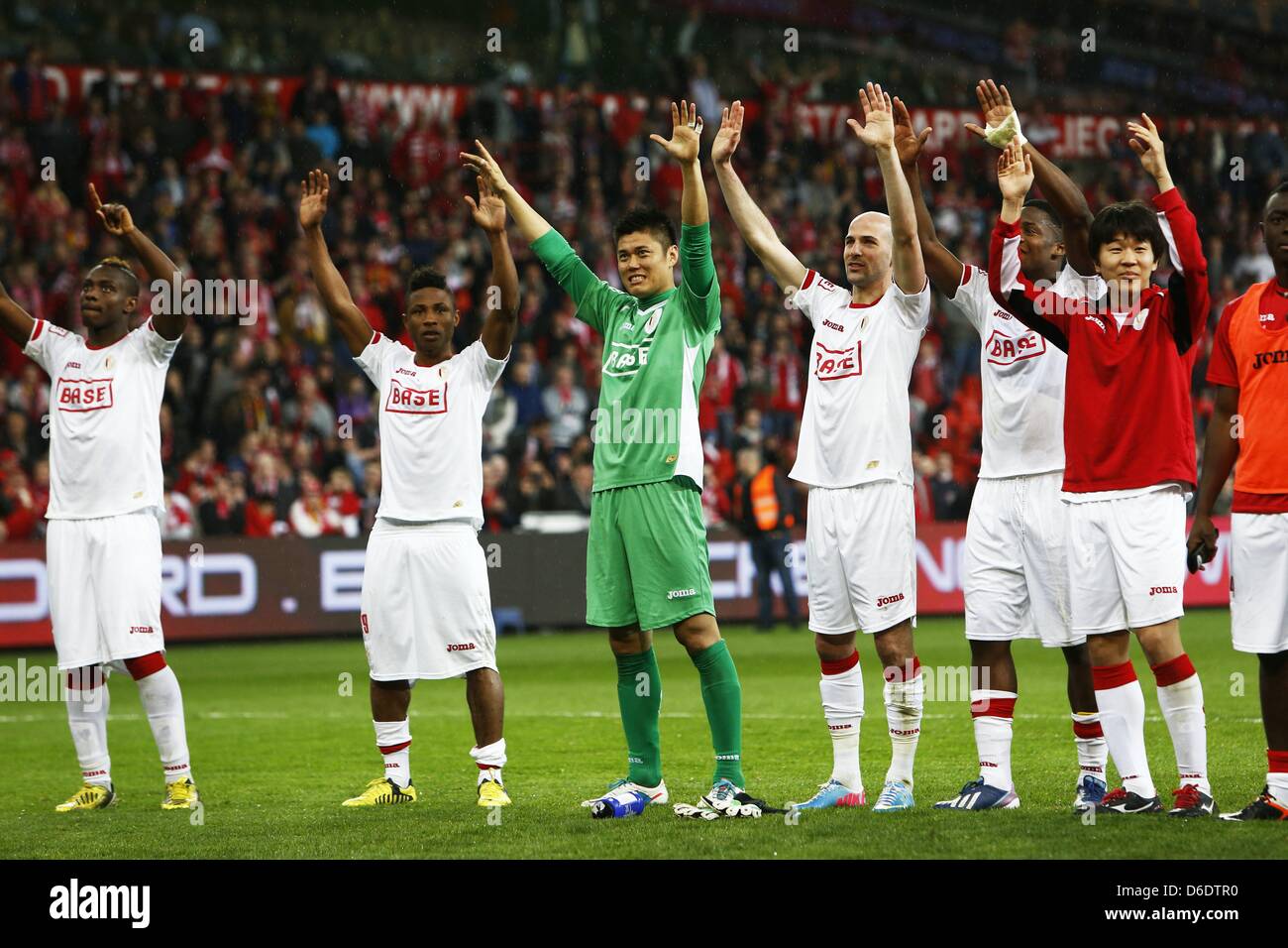 Standard Liege team group, APRIL 16, 2013 Football / Soccer