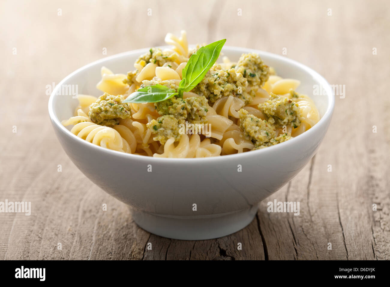 pasta with olive tapenade Stock Photo Alamy