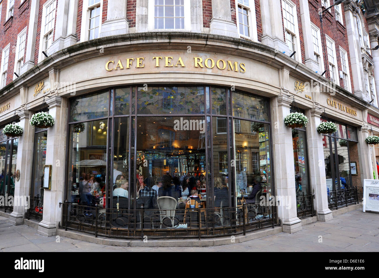 Bettys Cafe Tea Rooms at York Yorkshire UK Stock Photo