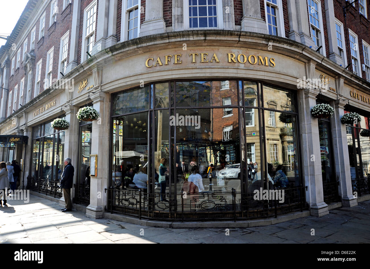 Bettys Cafe Tea Rooms At York Yorkshire Uk Stock Photo
