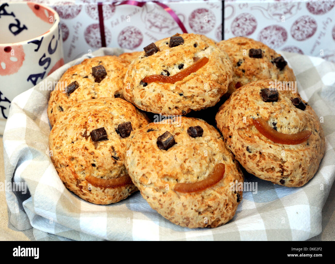Fat Rascal cakes on display at Bettys Cafe Tea Rooms at York Yorkshire ...