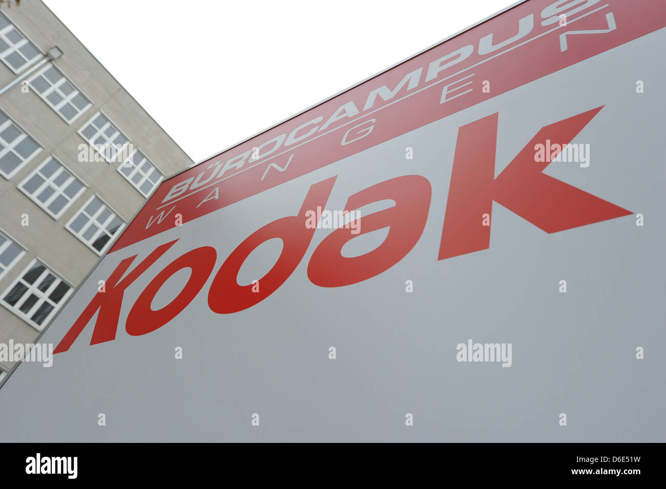 The lettering 'Kodak' is featured at the German headquarters of the ...