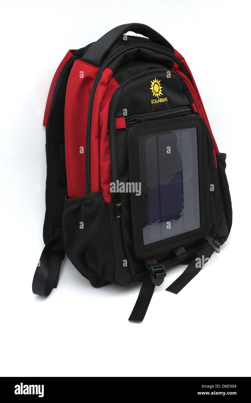 Solar backpack Cut Out Stock Images Pictures Alamy