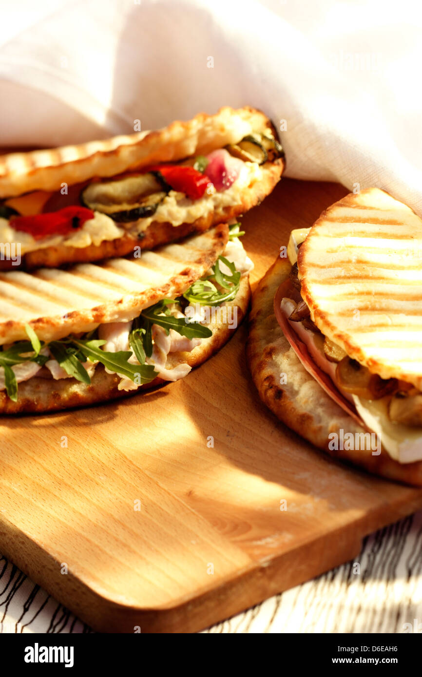 Paninos Stock Photo