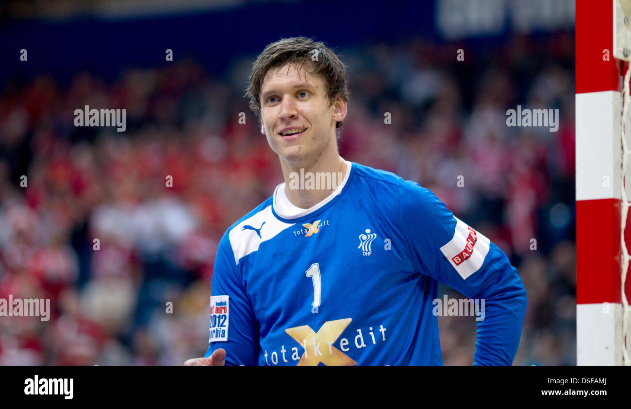 Niklas landin jacobsen goalkeeper denmark hires stock photography and