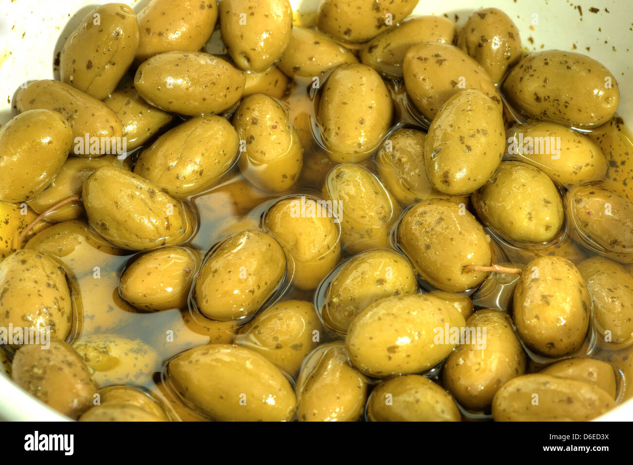 Olives raw, olive oil Stock Photo Alamy