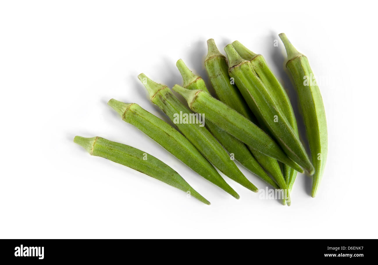 Okra Stock Photo