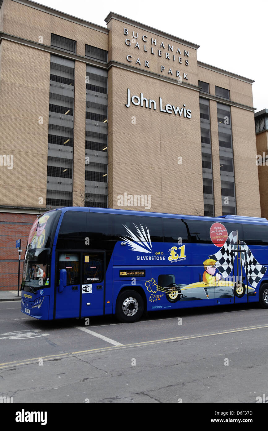 A Megabus, Scotland, UK Stock Photo 55650881 Alamy