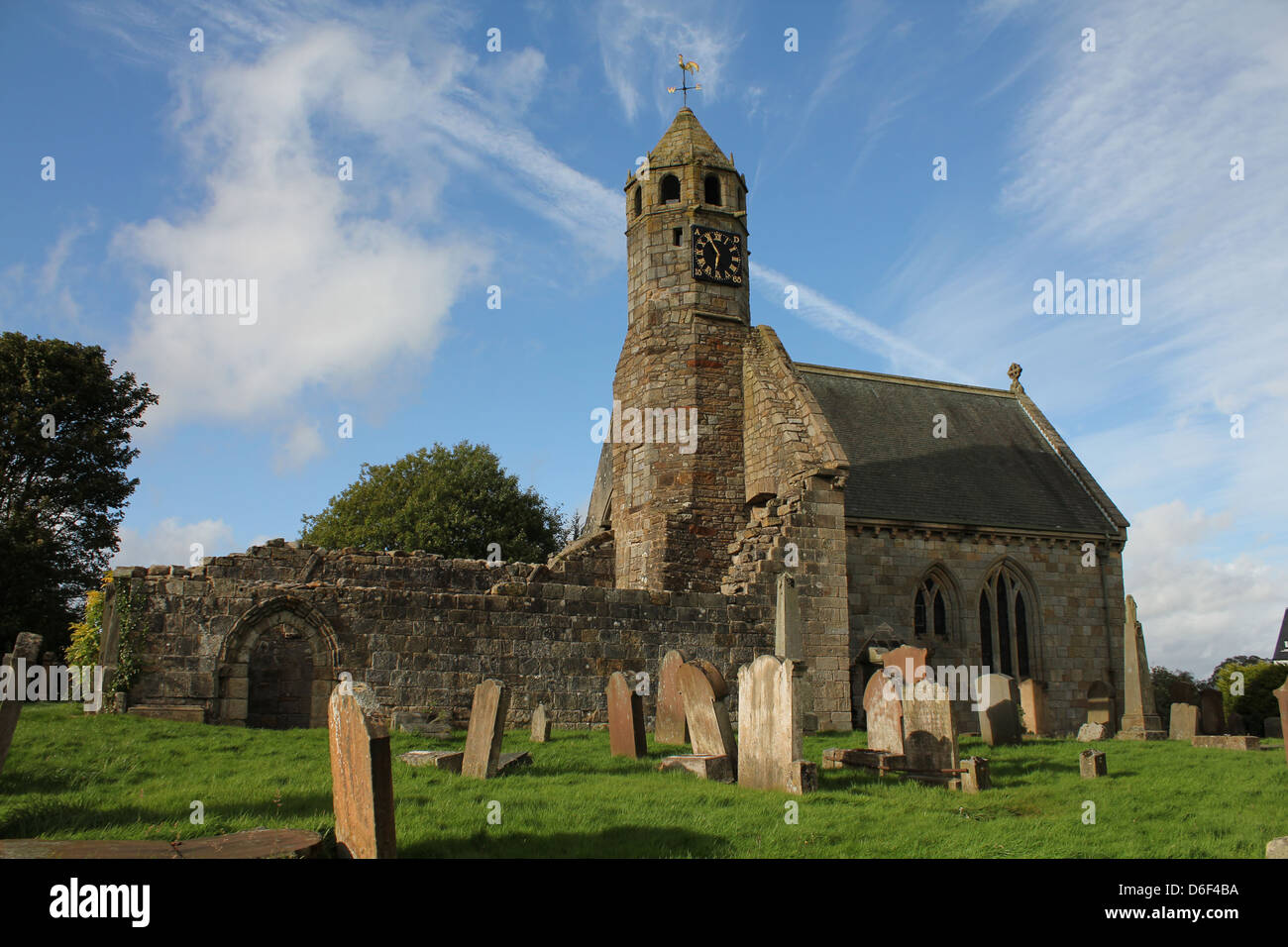 Photograph of the exterior of St Bride's kirk,Douglas Lanarkshire