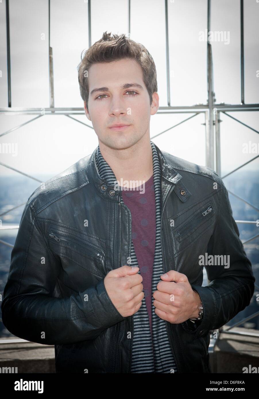 Manhattan New York Usa 17th April 2013 James Maslow From