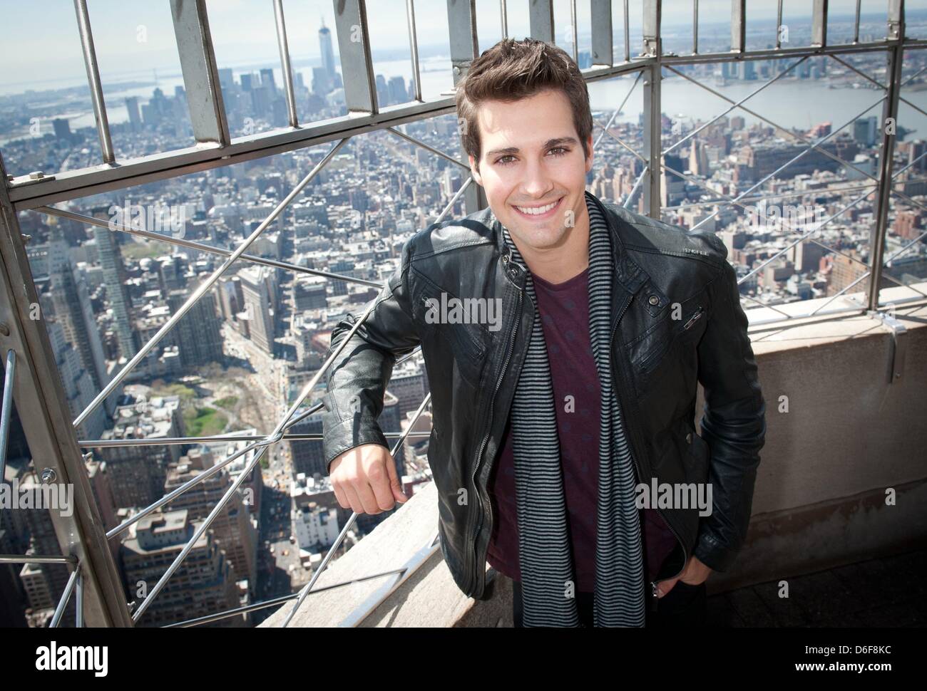Manhattan New York Usa 17th April 2013 James Maslow From