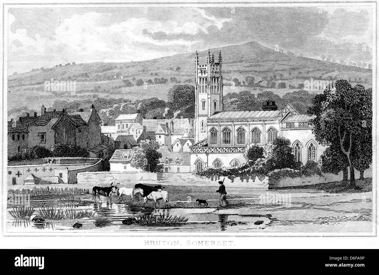 Engraving of the somerset house hi-res stock photography and images - Alamy