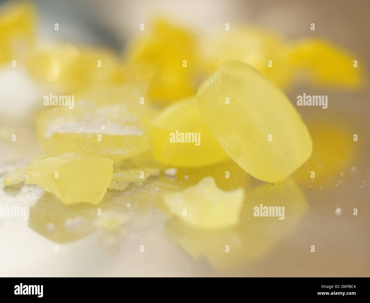 Sherbet Lemons Stock Photo
