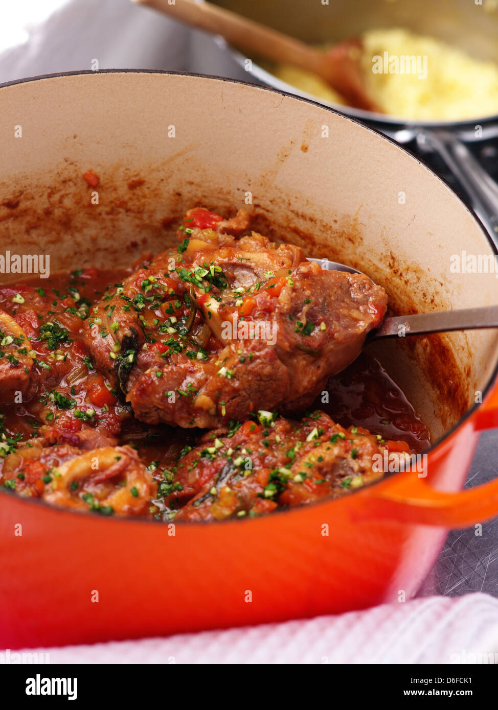 Osso Buco/Veal Stew Stock Photo Alamy