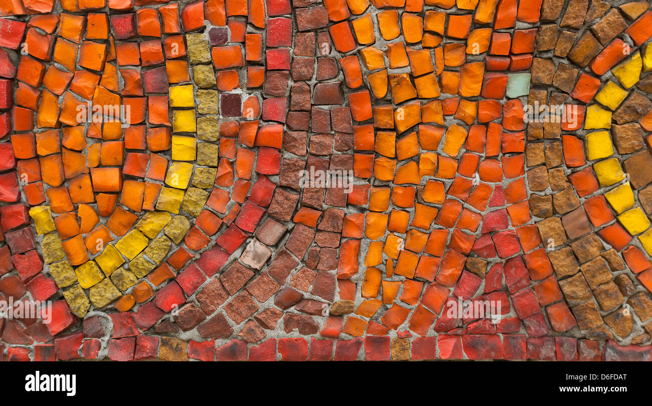 Tile pattern color mosaic Stock Photo - Alamy