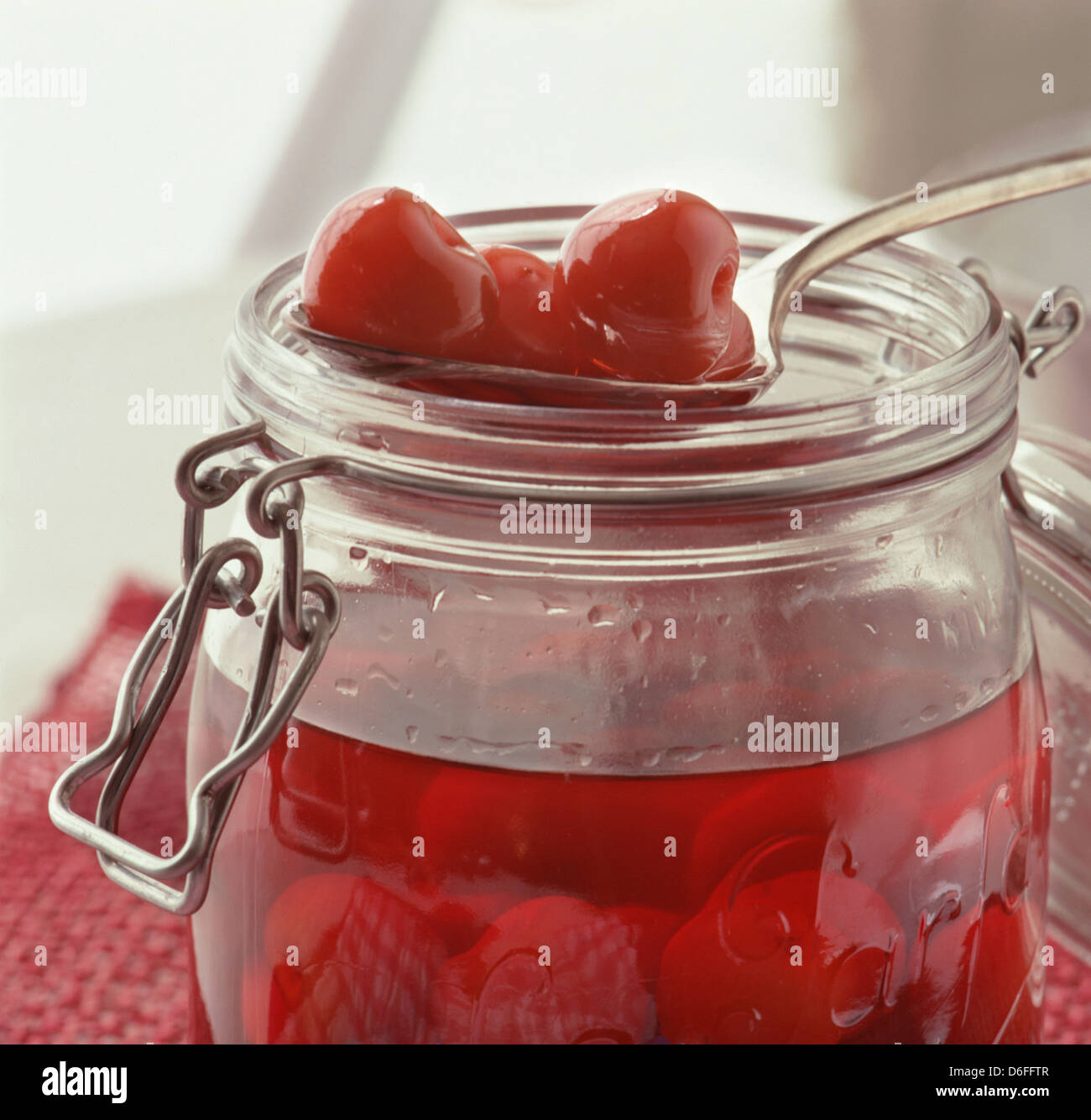 Morello Cherries Stock Photo Alamy