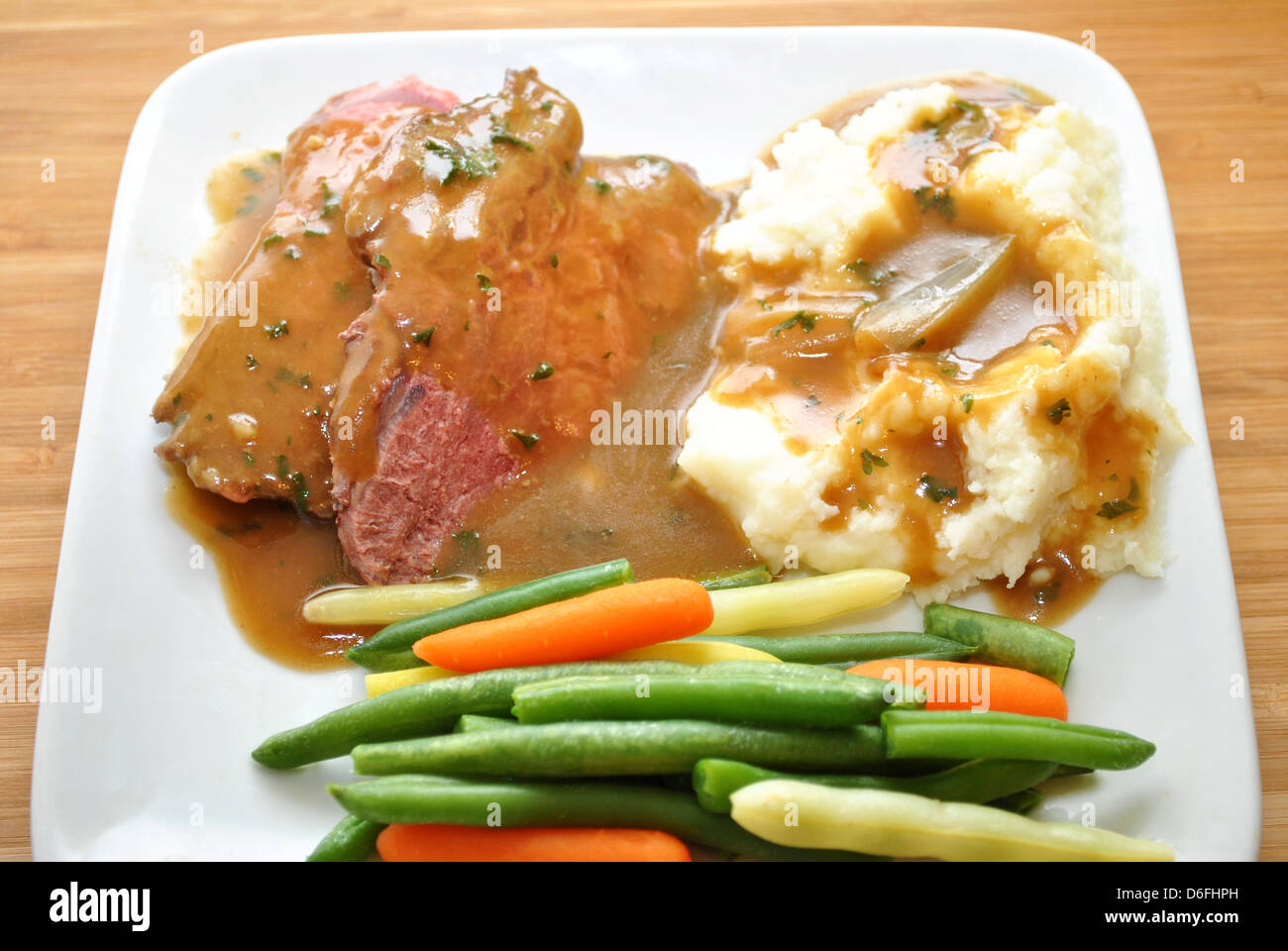 Rib eye beef gravy hires stock photography and images Alamy