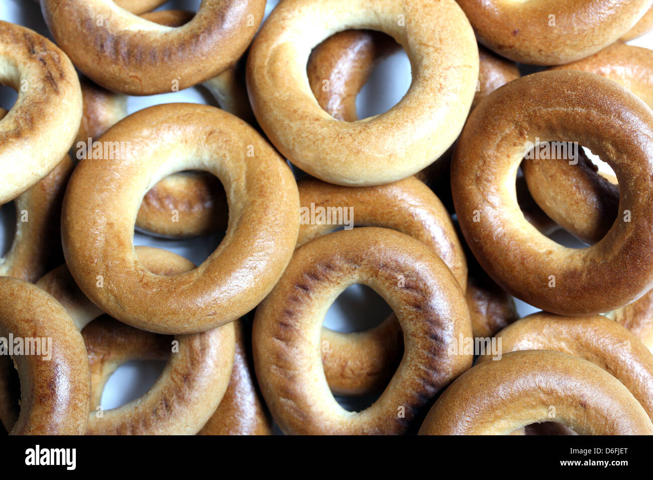 isolated pastry rings Stock Photo Alamy