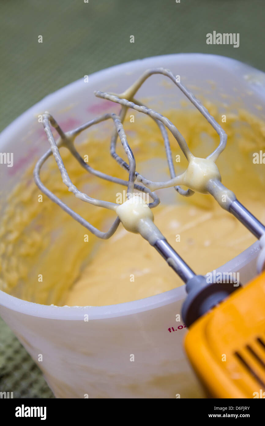 close up of an electric kitchen whisk Stock Photo Alamy