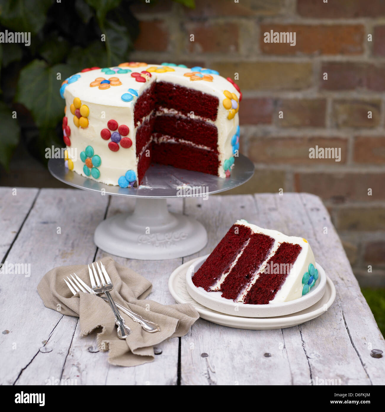 Smarties Cake Stock Photo Alamy Smarties Cake Stock Photo Alamy