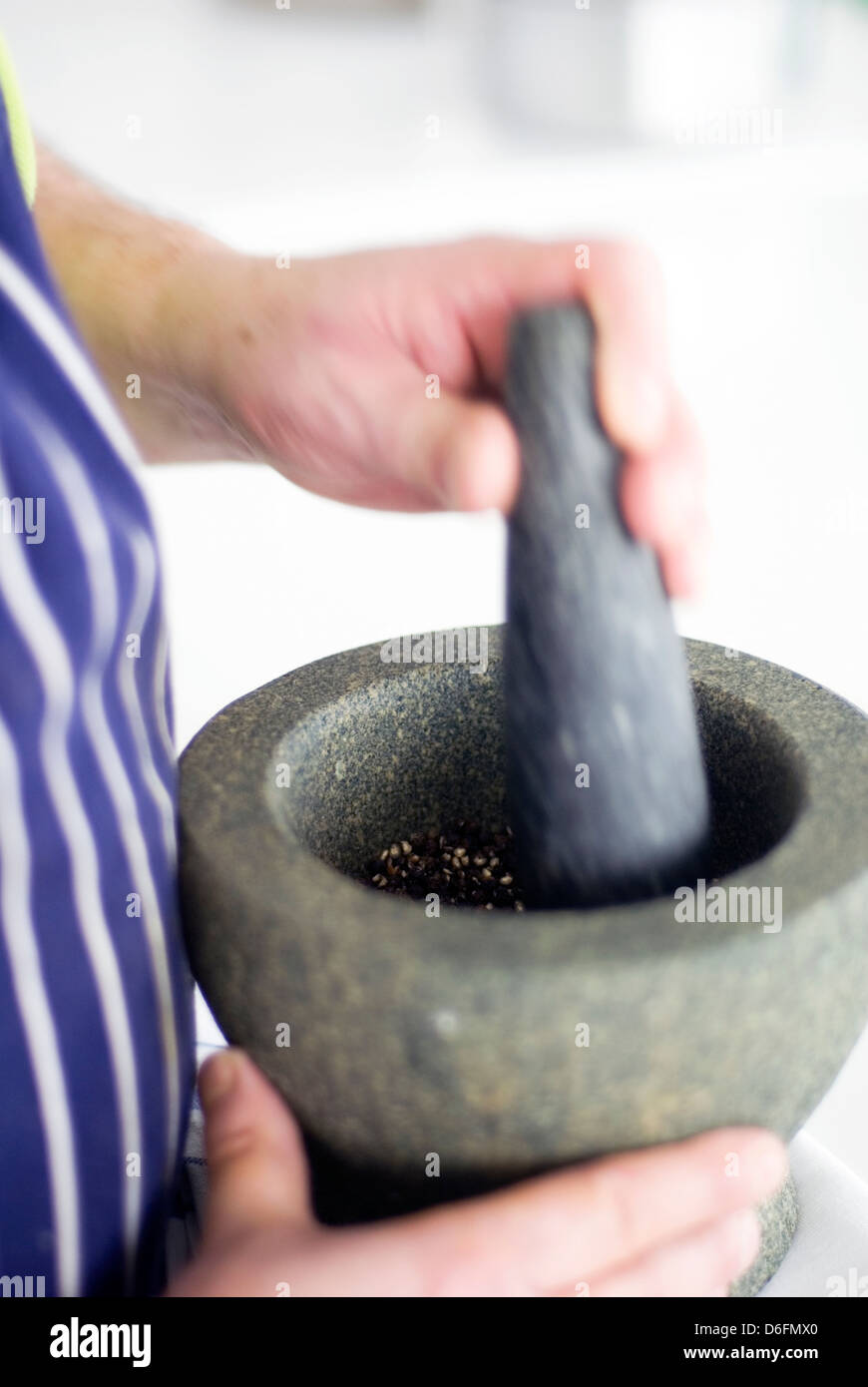 Mortar Stock Photo