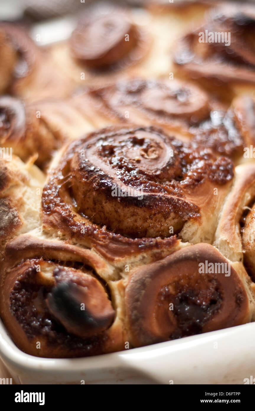 Cinnamon pastries Stock Photo