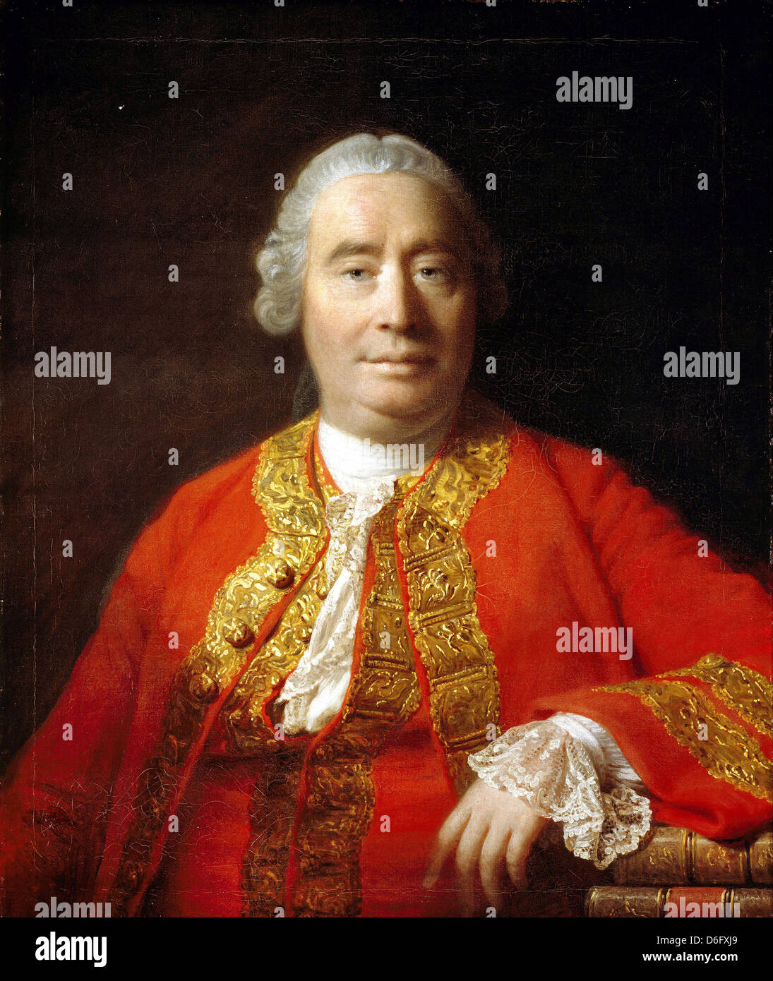 Allan Ramsay, David Hume, 1711 - 1776. Historian and philosopher 1766 Oil on canvas. National Gallery of Scotland, Edinburgh Stock Photo