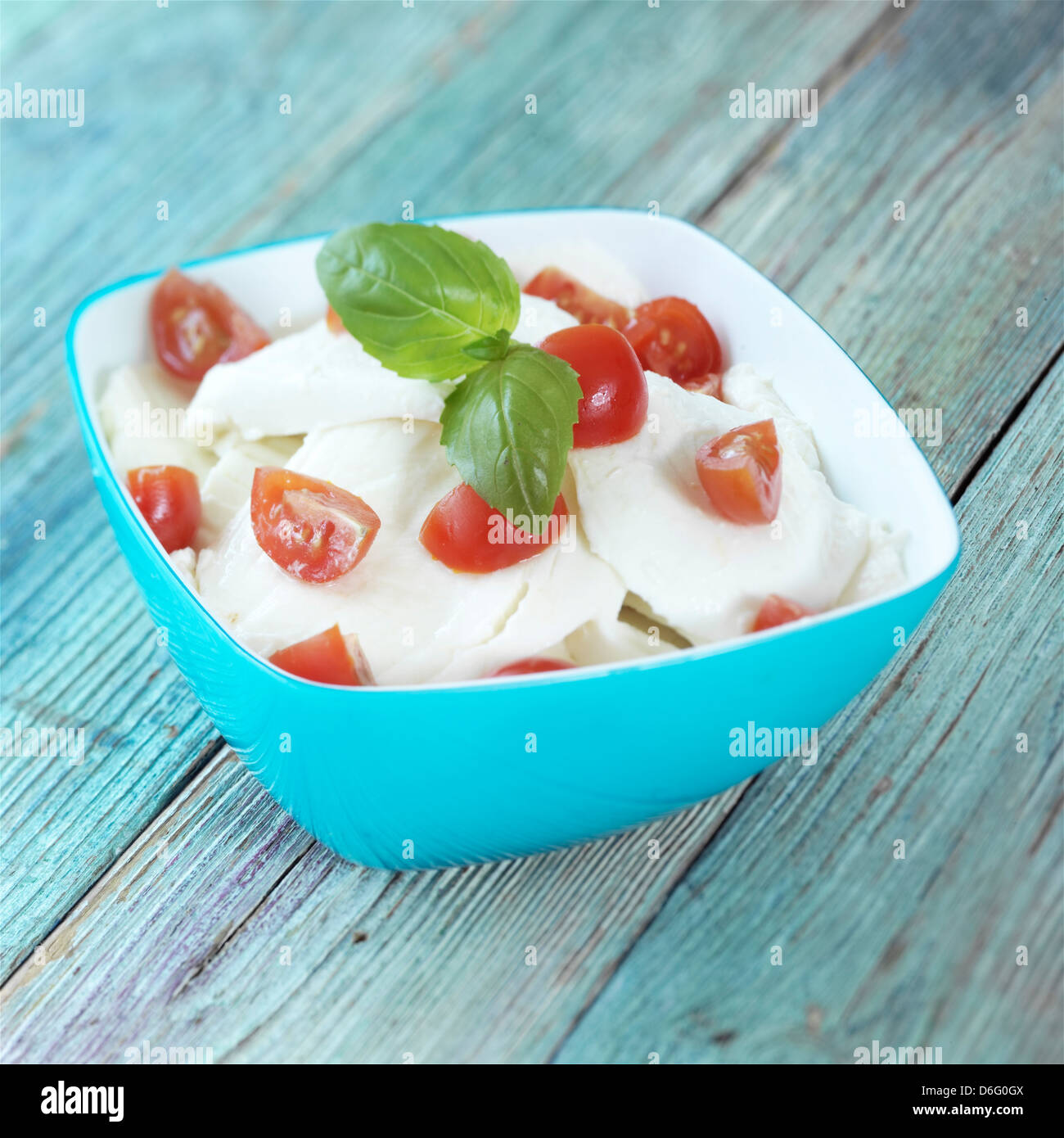 Tomato and mozzarella Stock Photo - Alamy