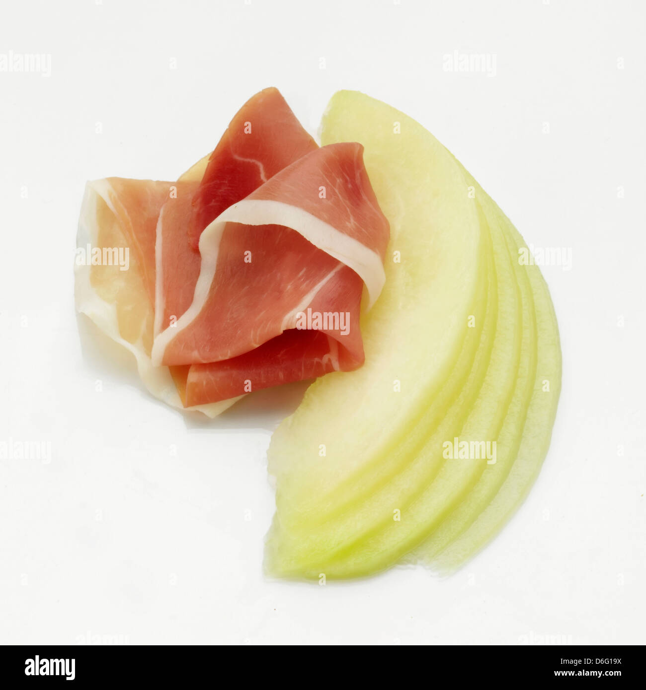 Parma Ham and Melon Stock Photo Alamy