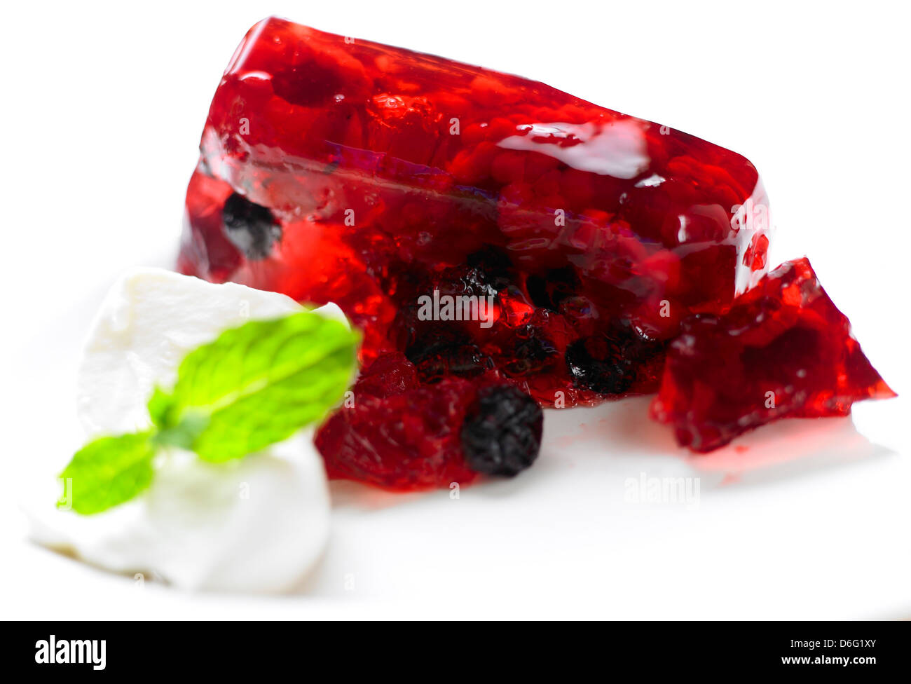 Summer Fruit Terrine Stock Photo Alamy