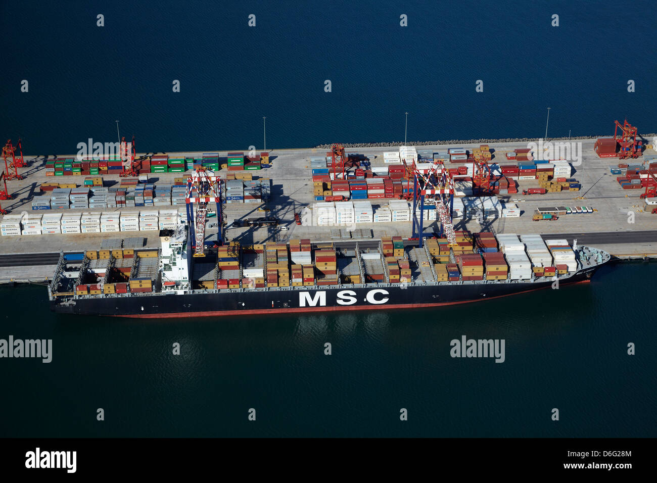 Container terminal south africa hires stock photography and images Alamy