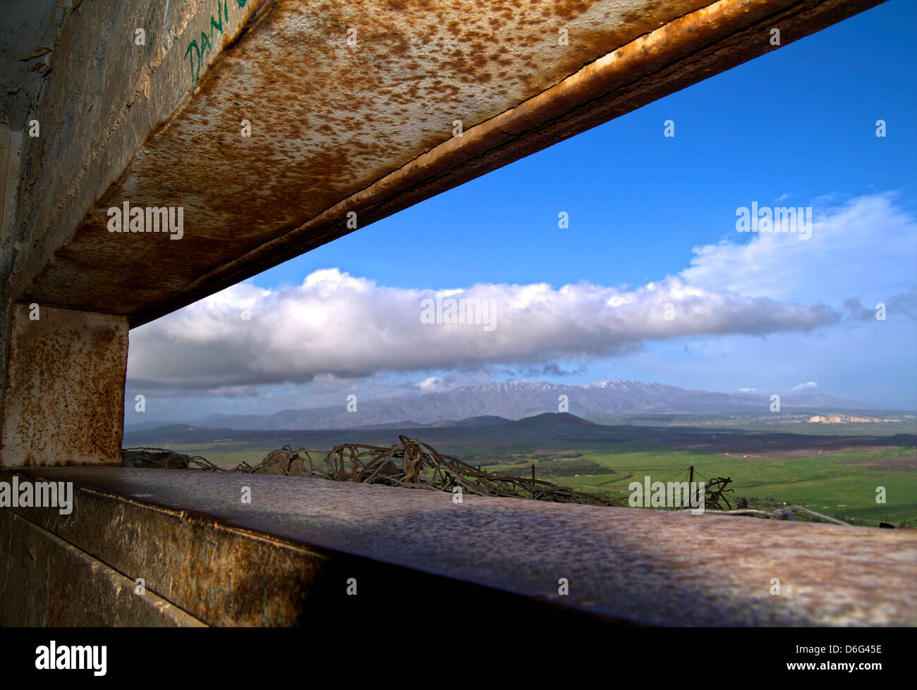 Mount Avital and Mount Bental Nature Reserve, Golan Heights, Israel