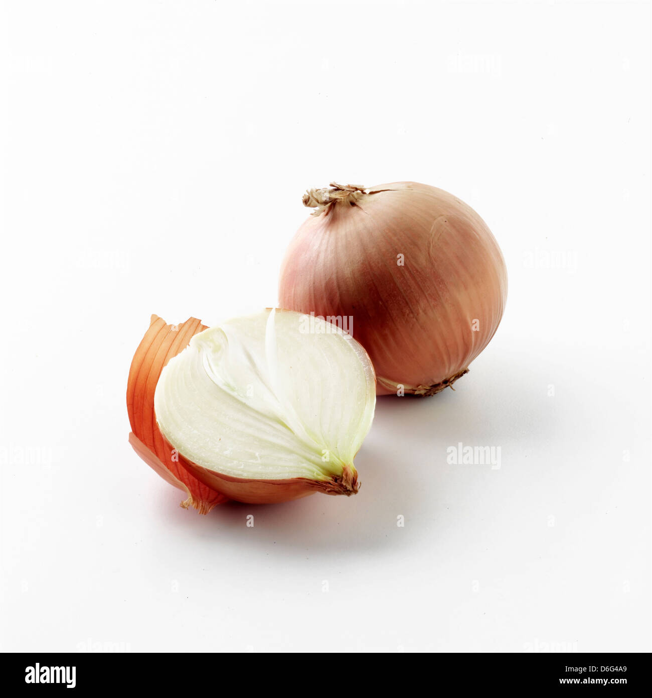 Whole and halved fresh onions hi-res stock photography and images - Alamy