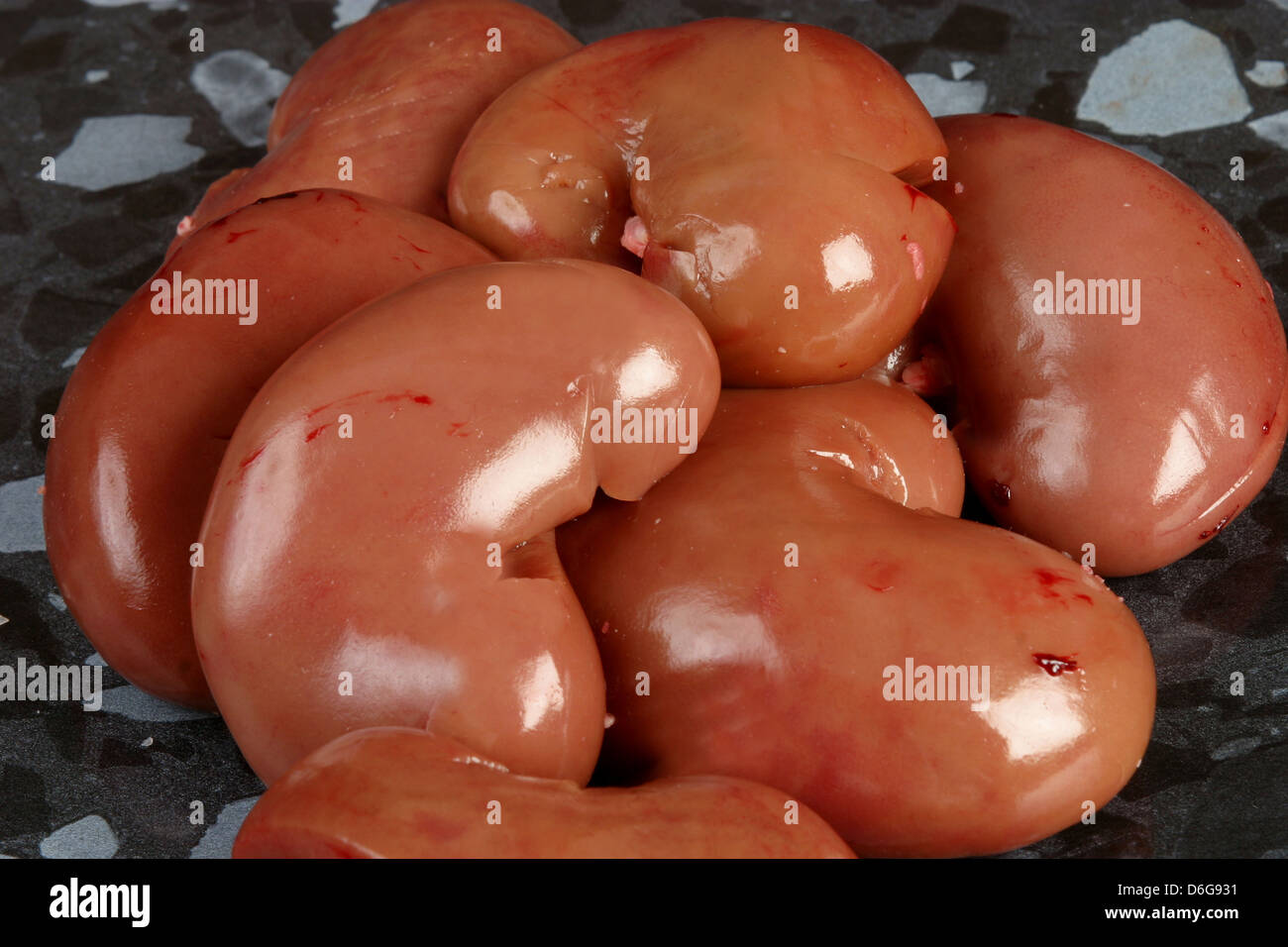 lambs kidneys Stock Photo