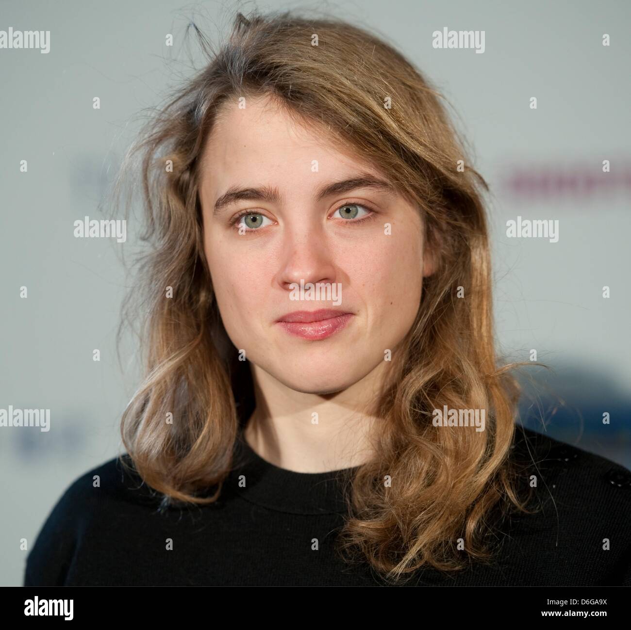 French actress Adèle Haenel poses at a photocall for the Shooting stars 2012 during the 62nd Berlin International Film Festival, in Berlin, Germany, 13 February 2012. The 62nd Berlinale takes place from 09 to 19 February. Photo: Sebastian Kahnert dpa Stock Photo